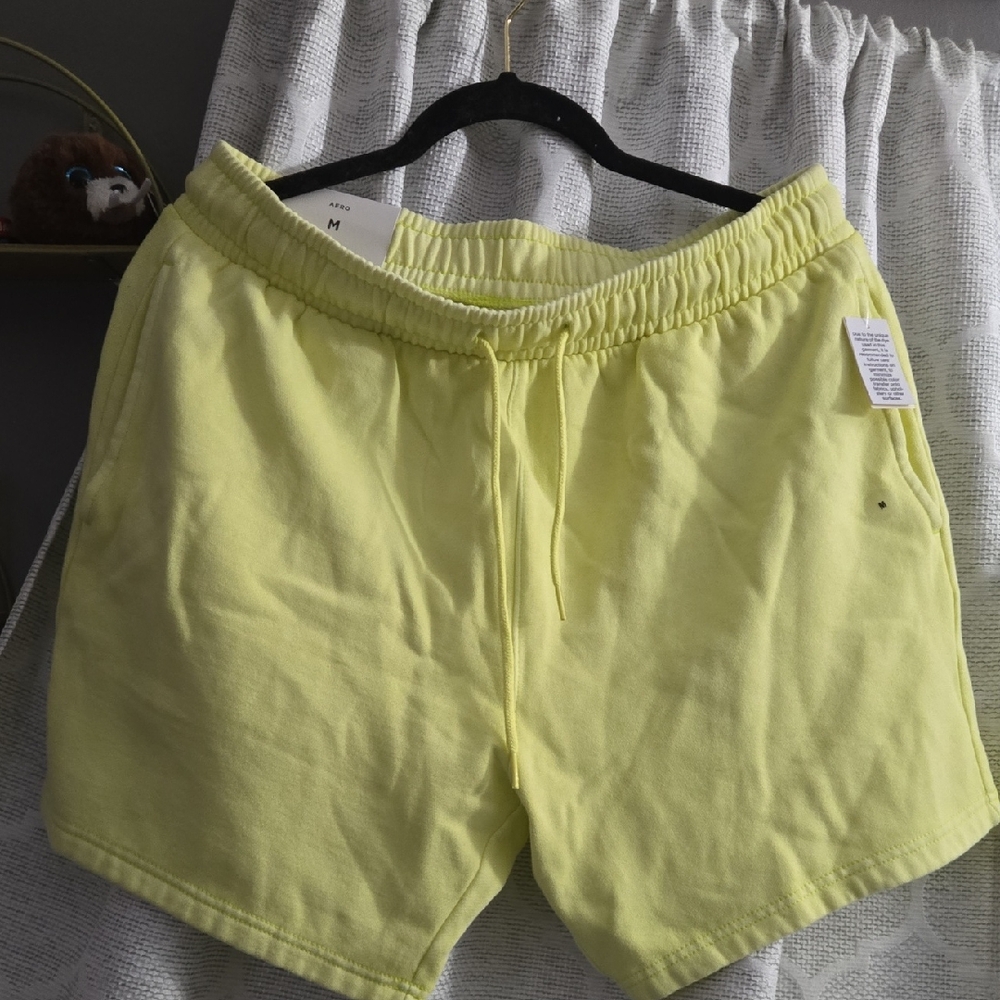Aeropostale Yellow Athletic Shorts